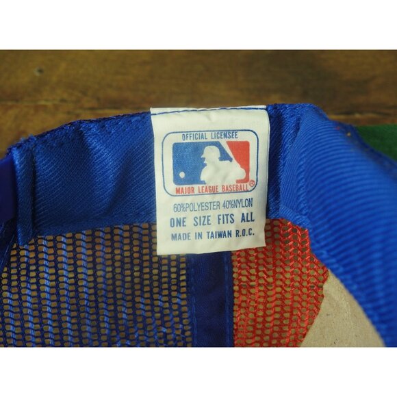 NWT Vintage 80s Montreal Expos SPC Supercap Mesh Snapback Hat Cap - Picture 9 of 10